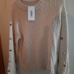 Oatmeal sweater